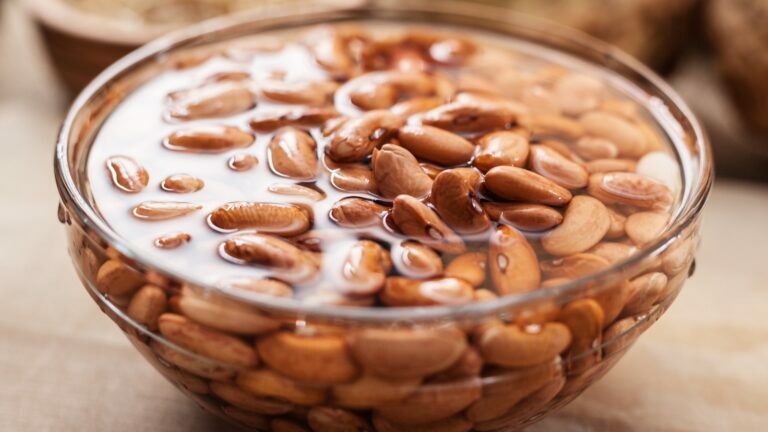 Aside from being more nutritious, soaked beans contain fewer lectins. Lectins are known to cause leaky gut syndrome.
